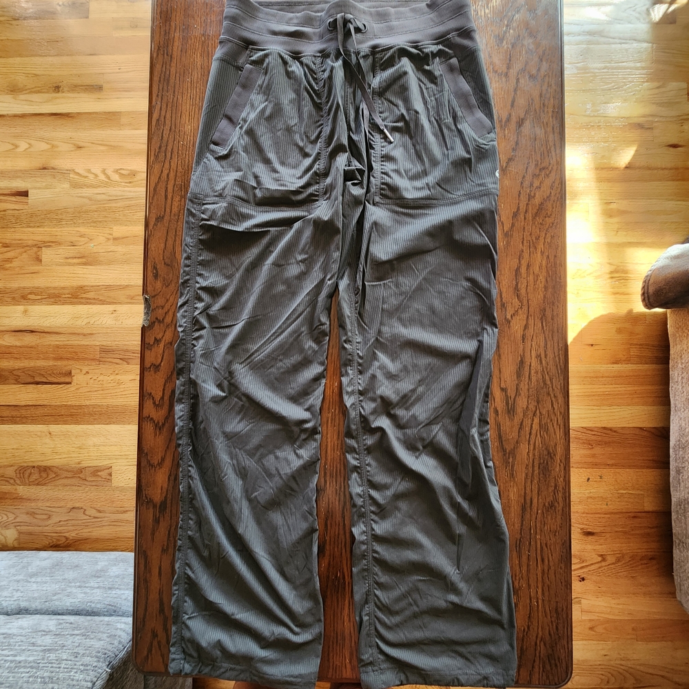 EUC, Worn 1 Or 2 Times. Lululemon Athletica Dance Studio Pants; Dark Sage Green